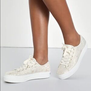 Keds shoes x rifle paper colab